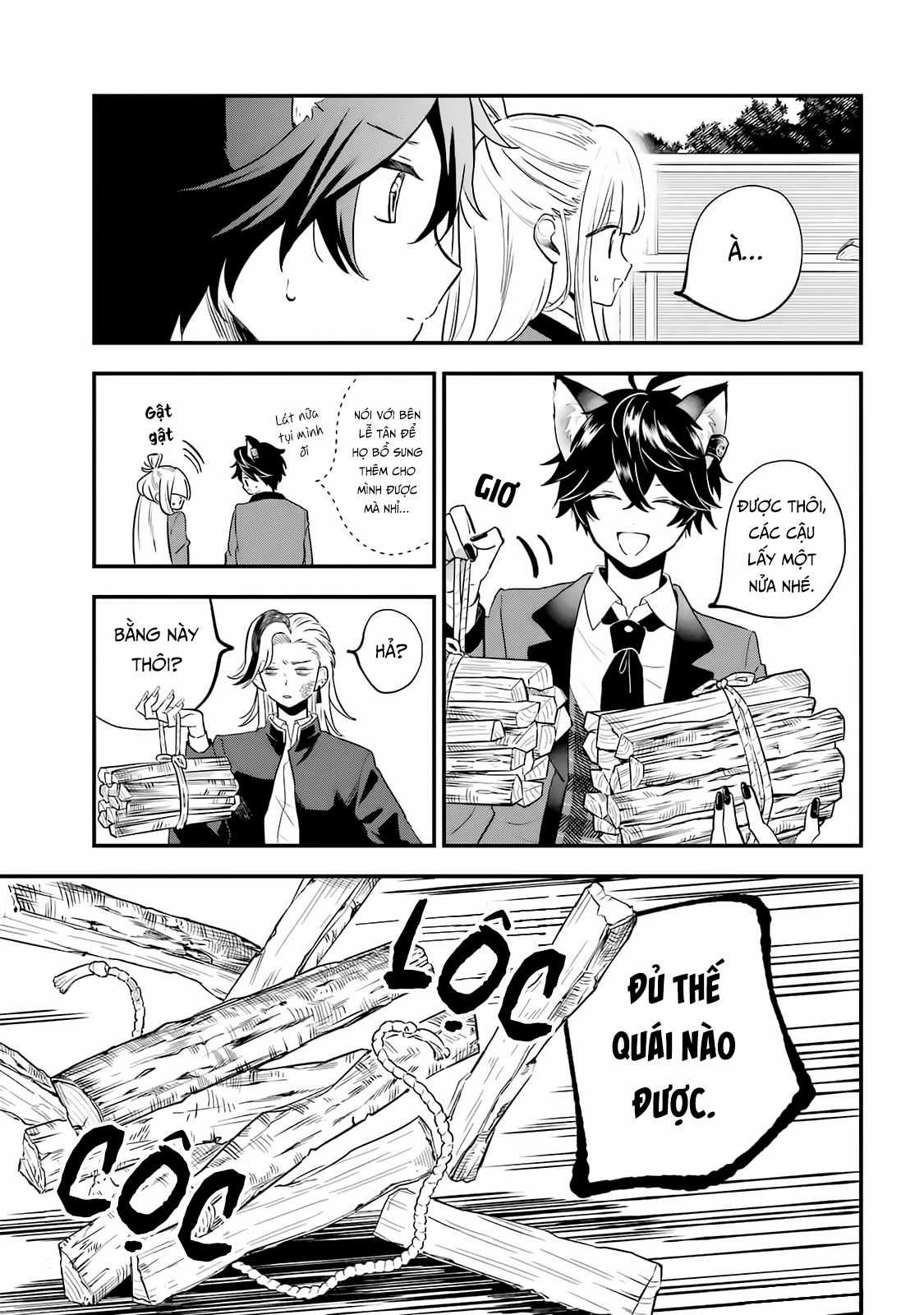 Bí mật của cậu người sói Chapter 4 trang 22