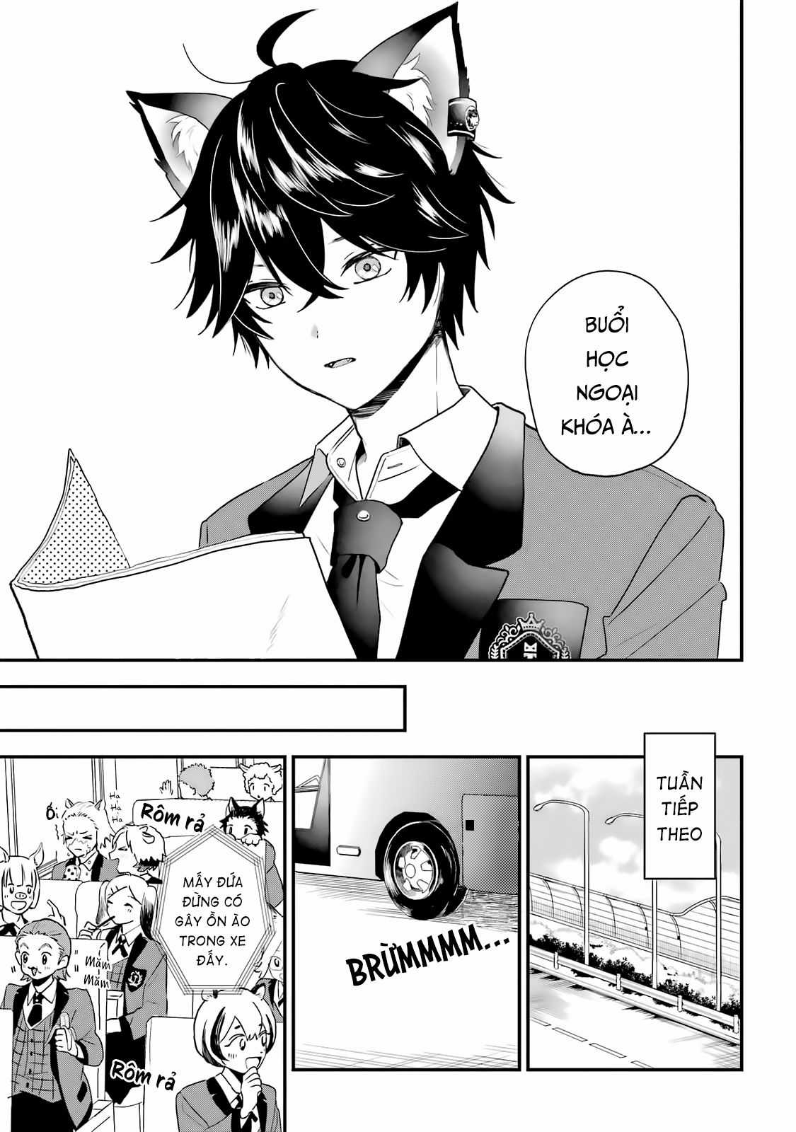 Bí mật của cậu người sói Chapter 4 trang 6