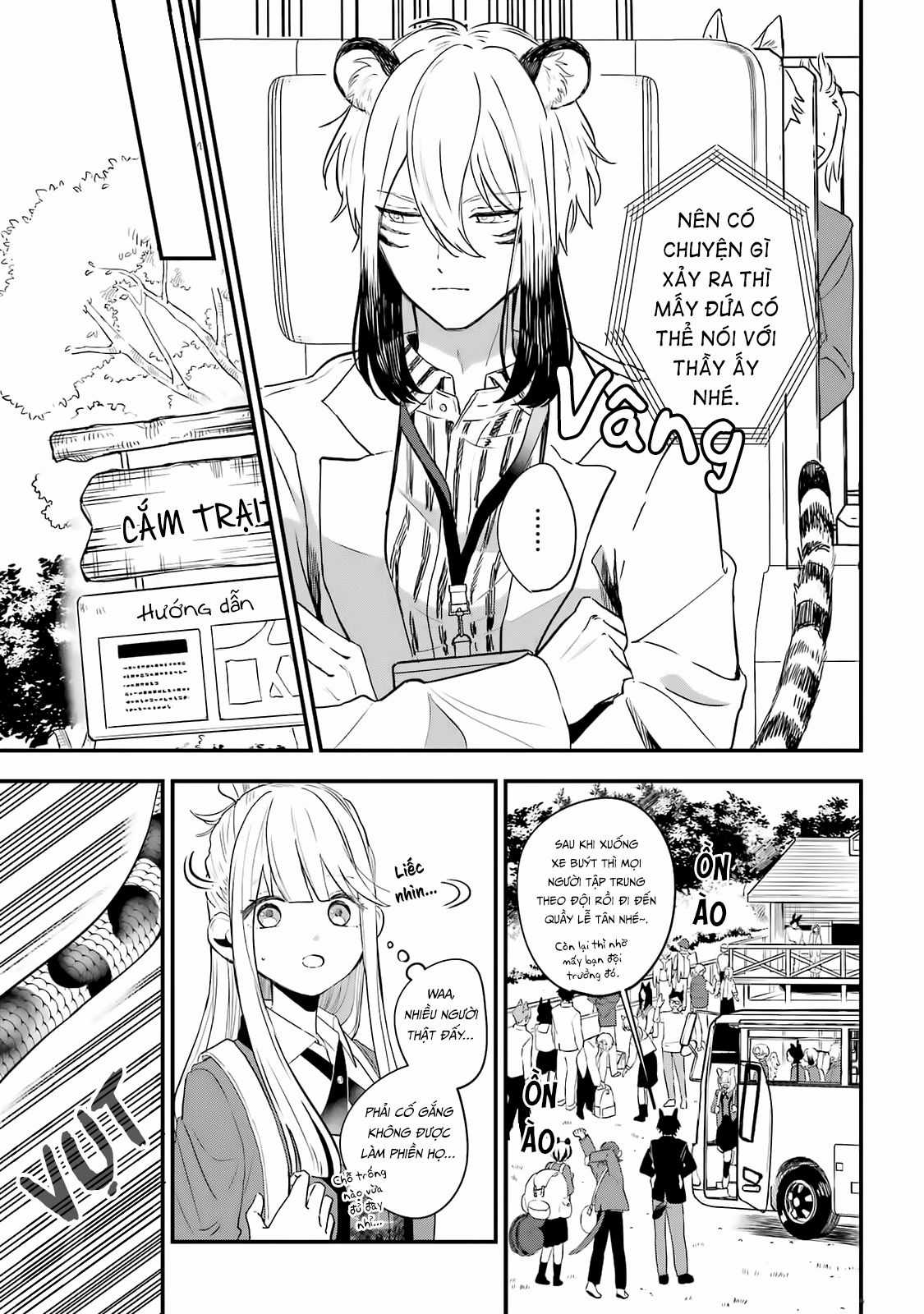 Bí mật của cậu người sói Chapter 4 trang 8