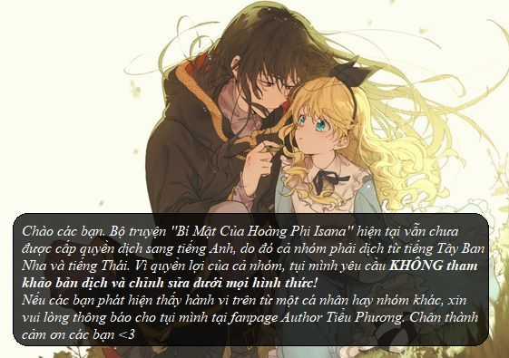 Bí Mật Của Hoàng Phi Isana Chapter 0 trang 4