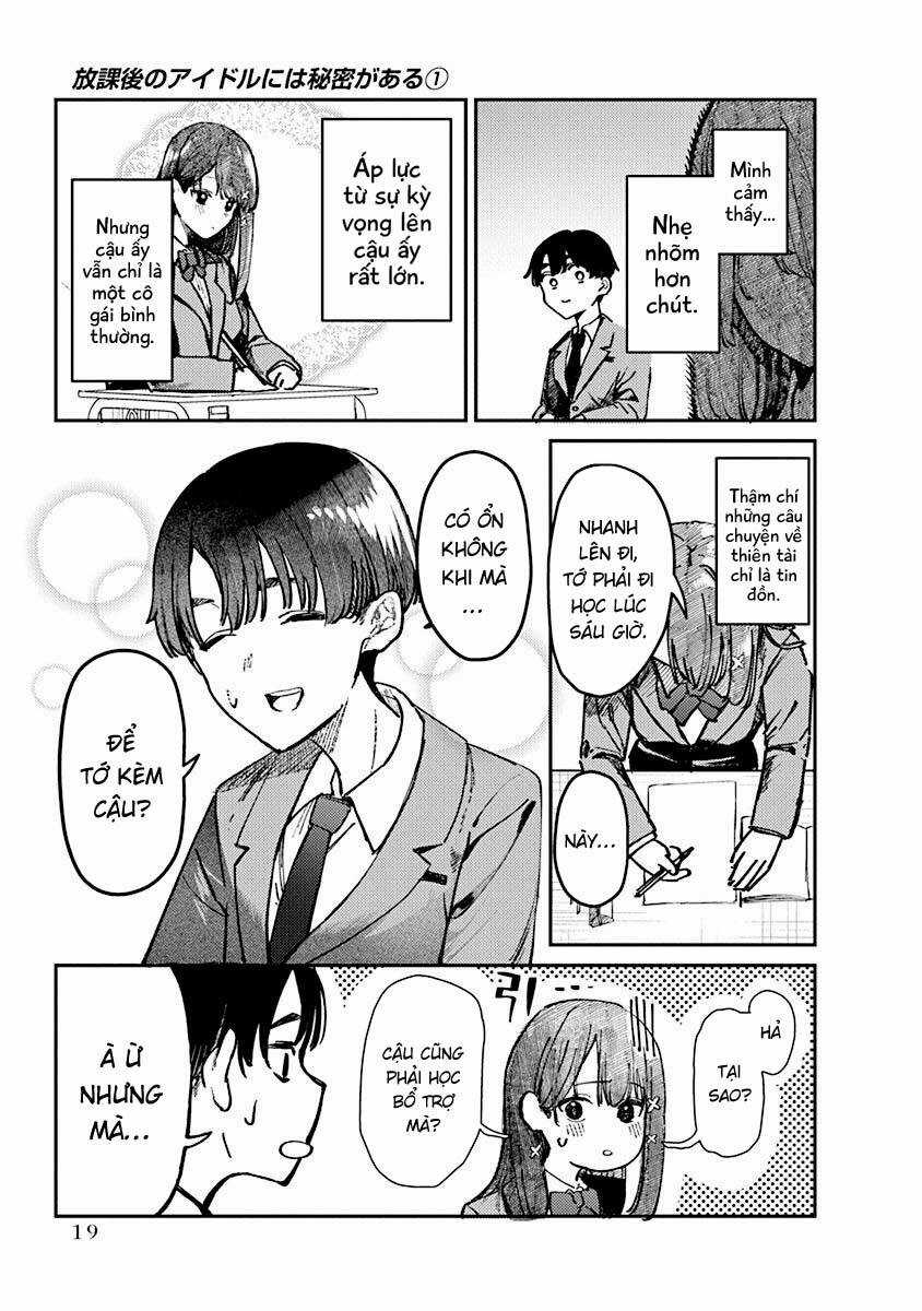 Bí Mật Của Idol, Sau Giờ Học Chapter 1 trang 17