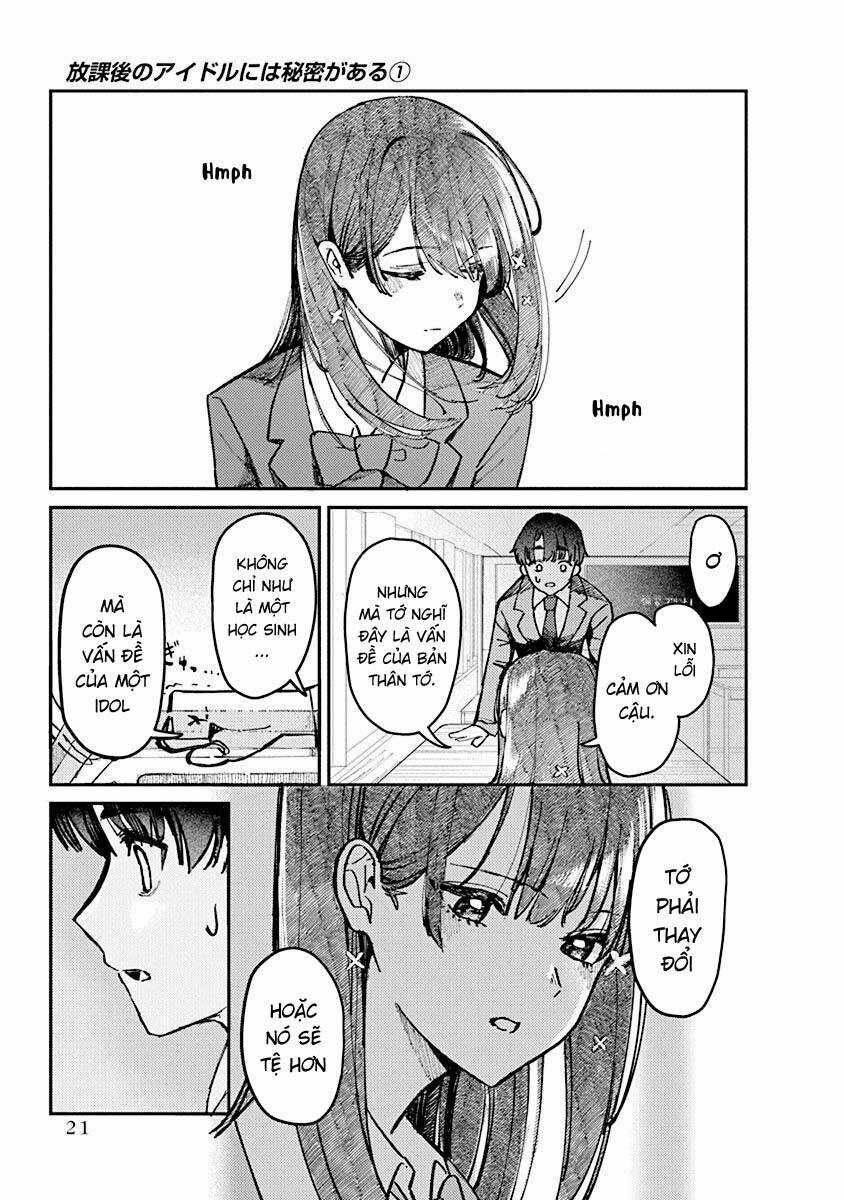 Bí Mật Của Idol, Sau Giờ Học Chapter 1 trang 19