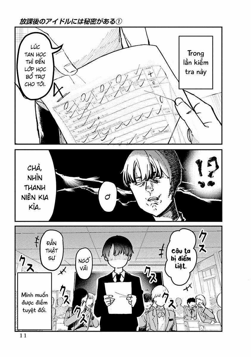 Bí Mật Của Idol, Sau Giờ Học Chapter 1 trang 9