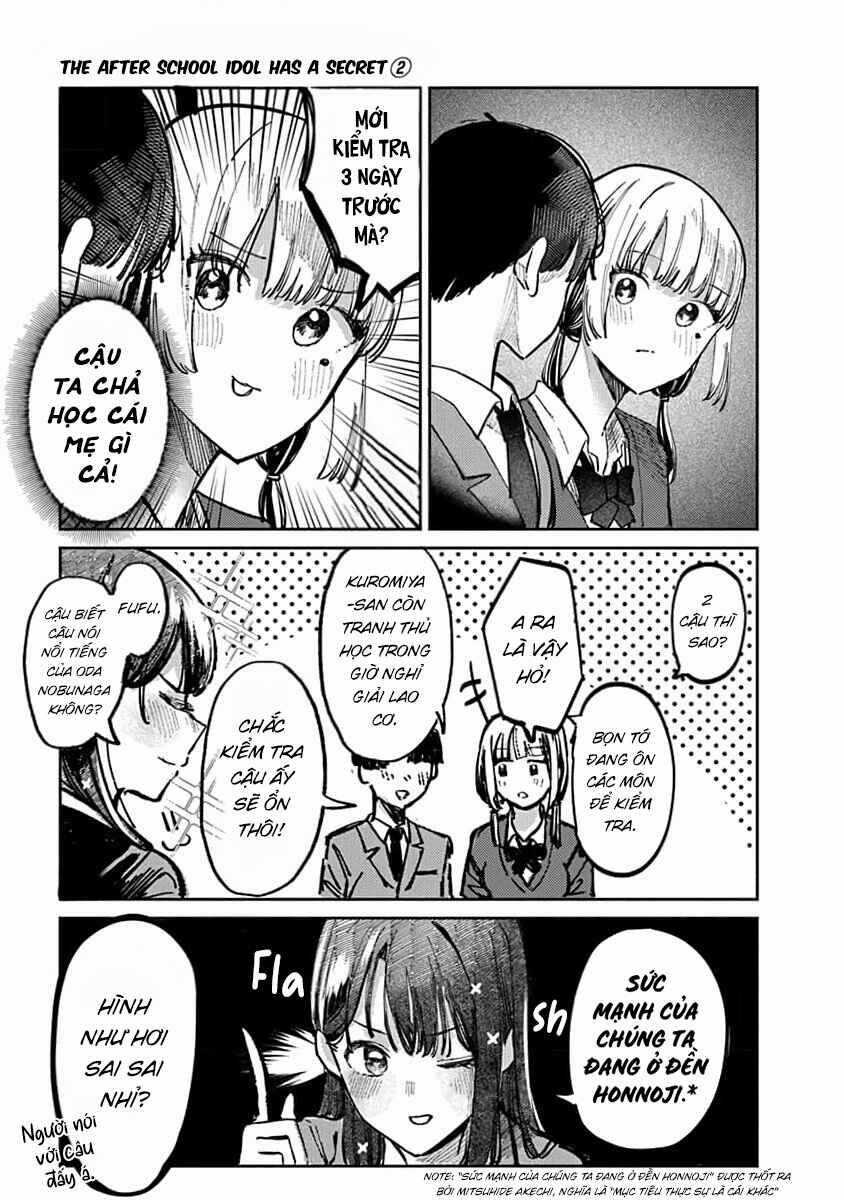 Bí Mật Của Idol, Sau Giờ Học Chapter 10 trang 11