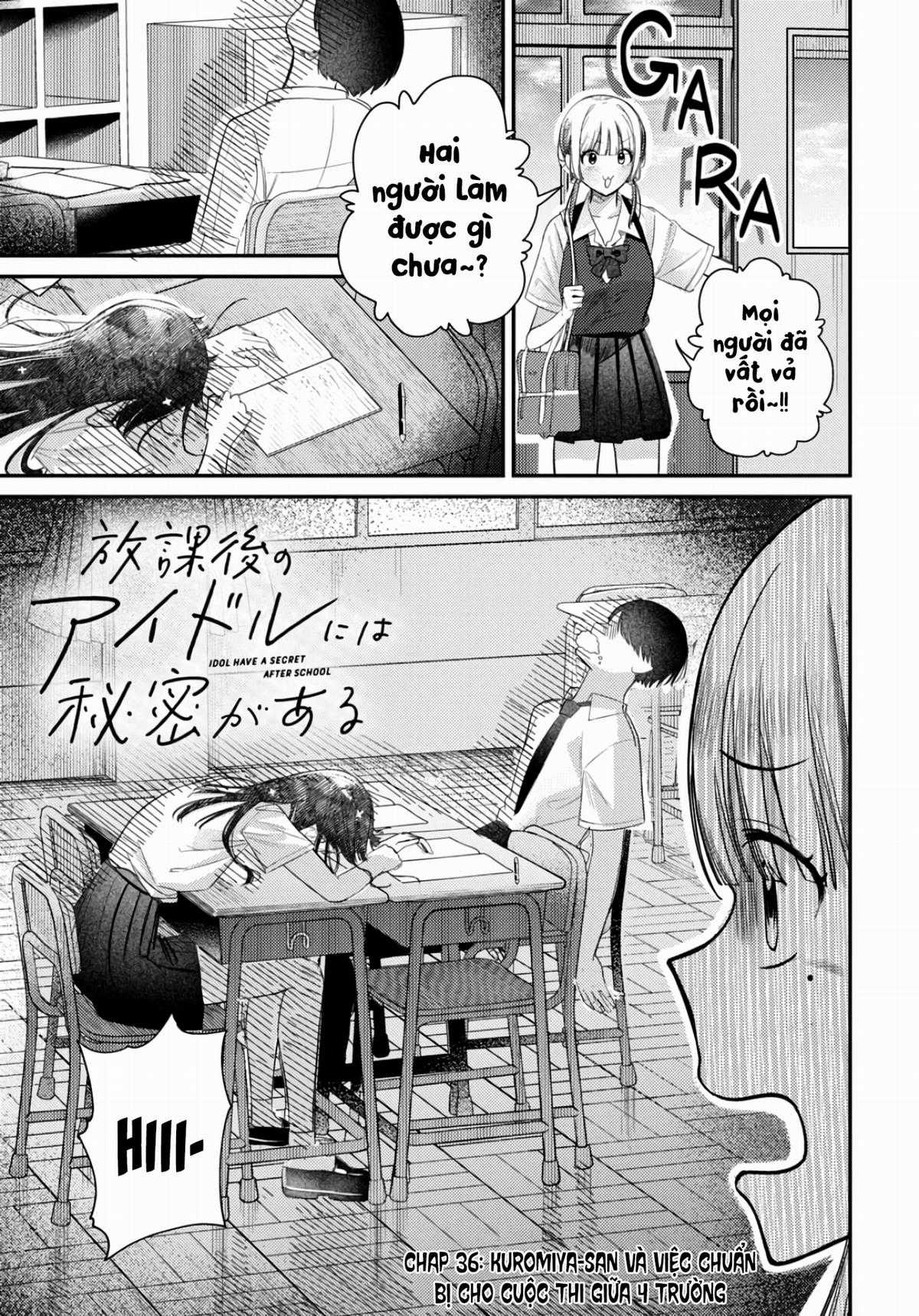 Bí Mật Của Idol, Sau Giờ Học Chapter 36 trang 3