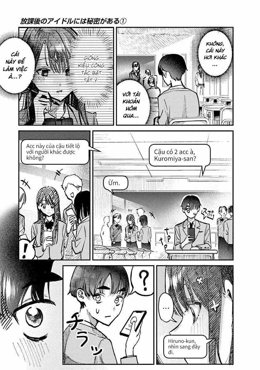 Bí Mật Của Idol, Sau Giờ Học Chapter 4 trang 15