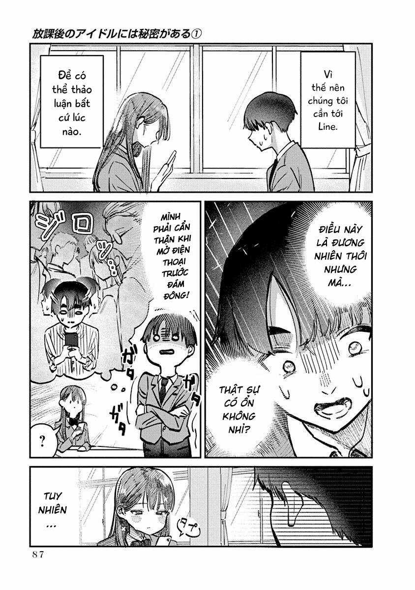 Bí Mật Của Idol, Sau Giờ Học Chapter 4 trang 3