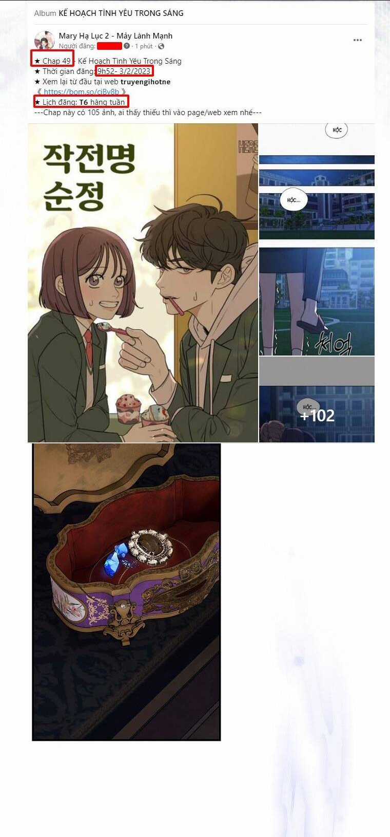 Bí Mật Của Quý Cô Chapter 75.1 trang 6