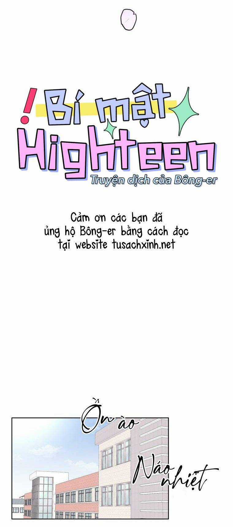 Bí Mật Highteen Chapter 1 trang 35