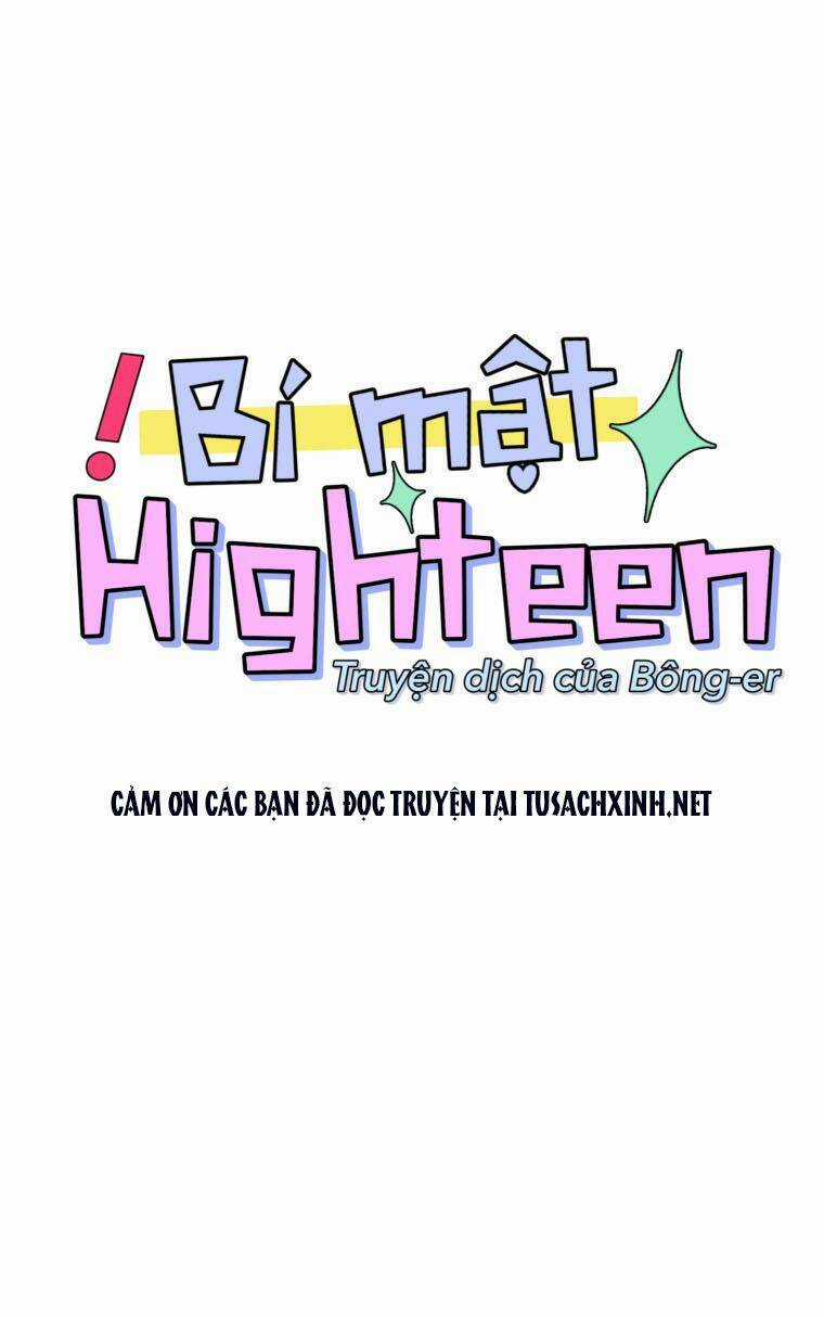 Bí Mật Highteen Chapter 3 trang 17