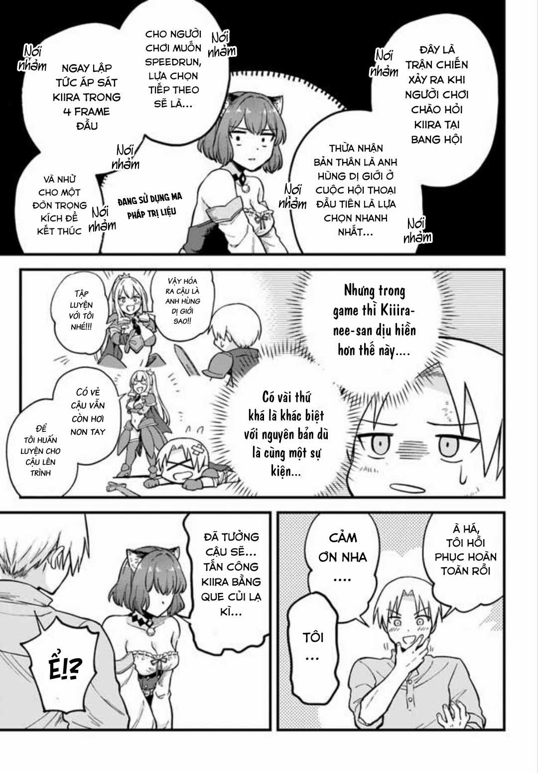 Bị nhốt trong thế giới game, tôi Chapter 4.1 trang 14