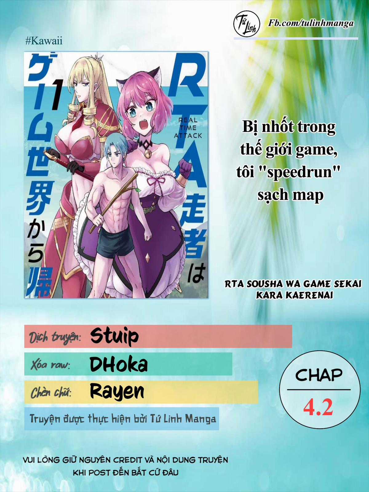 Bị nhốt trong thế giới game, tôi Chapter 4.2 trang 3