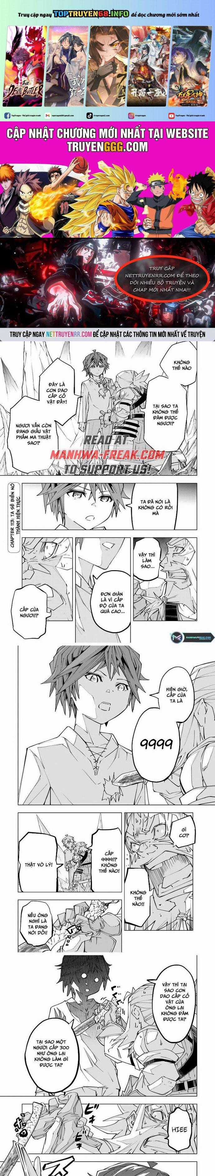 Bị Phản Bội Bởi Đồng Đội Và Sở Hữu [Gacha Không Giới Hạn] Lv.9999 Chapter 113 trang 0