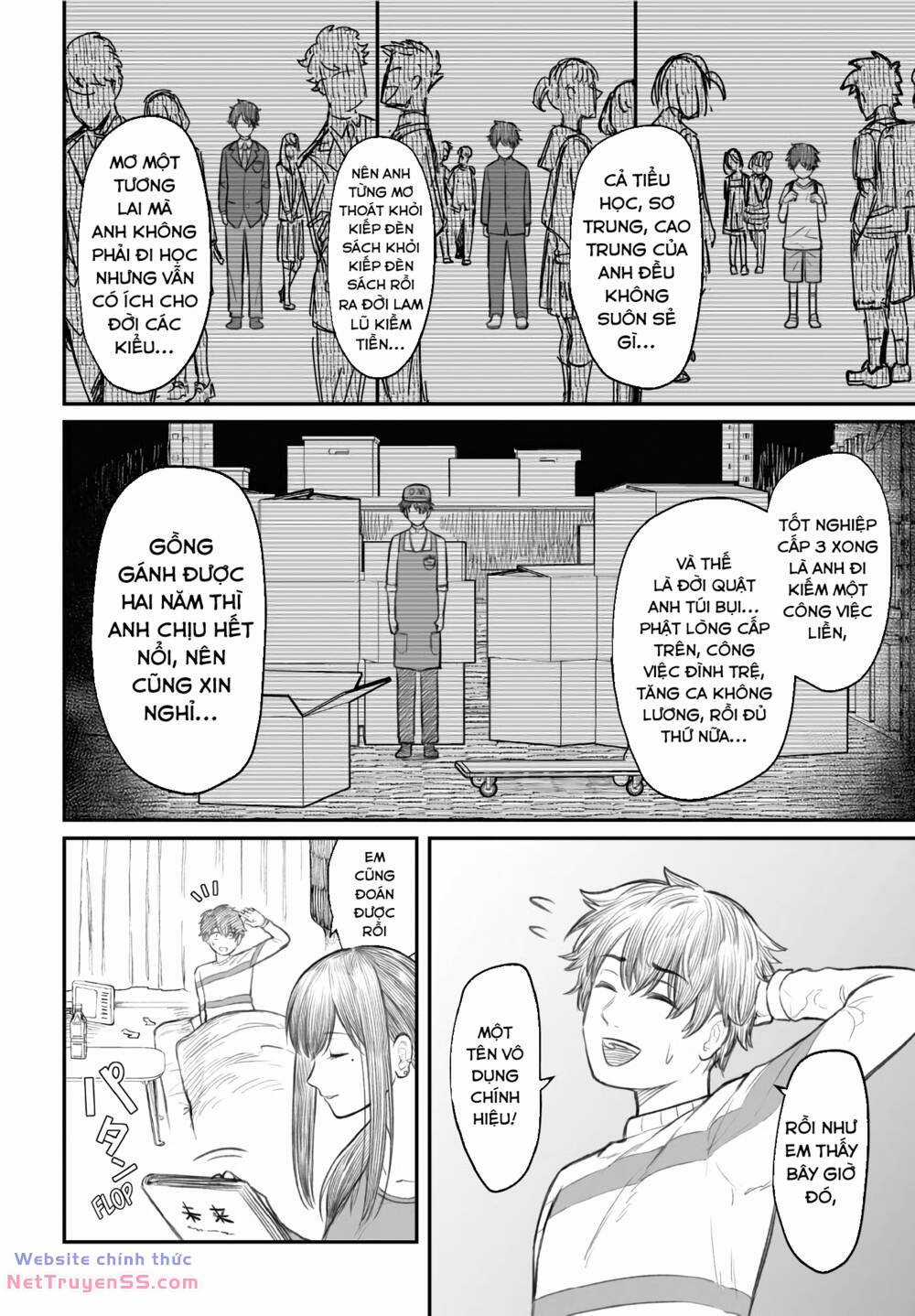 Bí Quyết Để Yêu Một Tên Vô Dụng. Chapter 2 trang 8