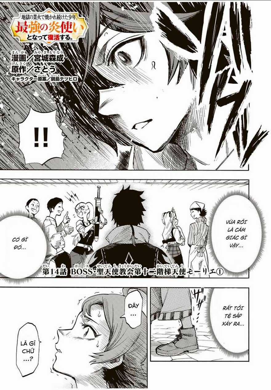 Bị Thiêu Rụi Bởi Ngọn Lửa Địa Ngục, Hồi Sinh Với Tư Cách Hoả Thuật Sư Mạnh Nhất Chapter 14 trang 3