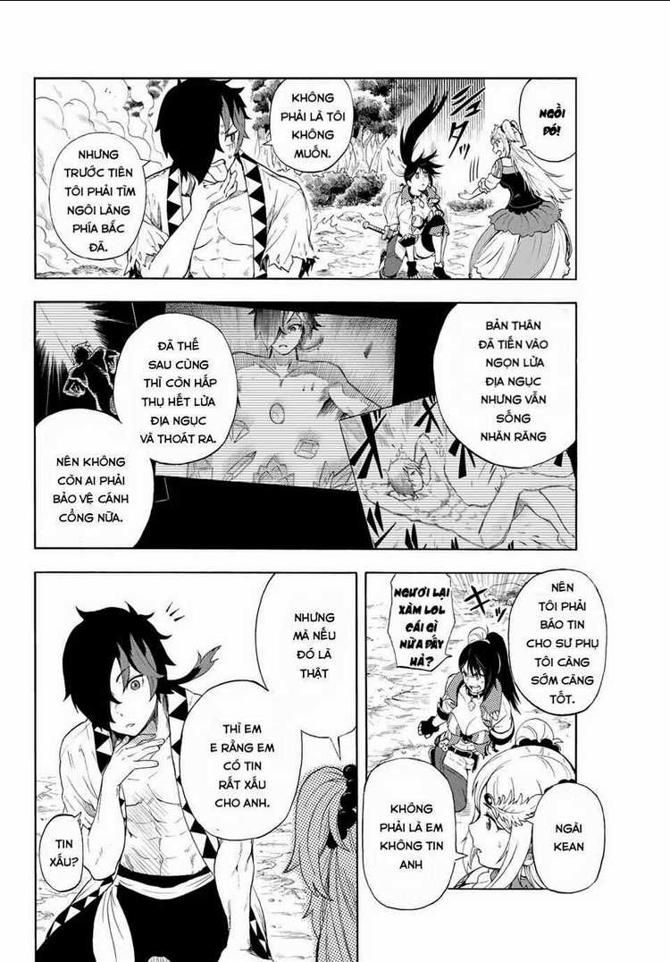 Bị Thiêu Rụi Bởi Ngọn Lửa Địa Ngục, Hồi Sinh Với Tư Cách Hoả Thuật Sư Mạnh Nhất Chapter 2 trang 8