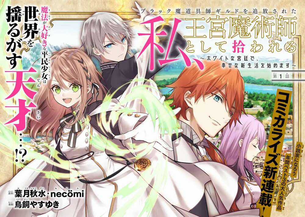 Bị Trục Xuất Khỏi Guild Chế Tạo Đạo Cụ Hắc Ma Pháp, Tôi Được Chọn Làm Pháp Sư Hoàng Gia Và Bắt Đầu Cuộc Sống Mới Hạnh Phúc Tại Cung Điện Trắng! Chapter 1 trang 6