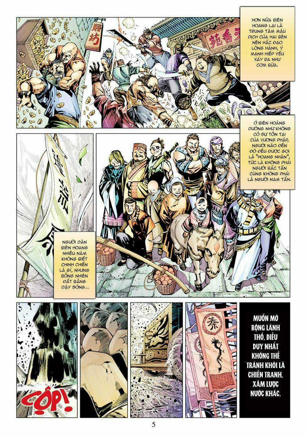 Biên Hoang Truyền Thuyết Chapter 1 trang 4