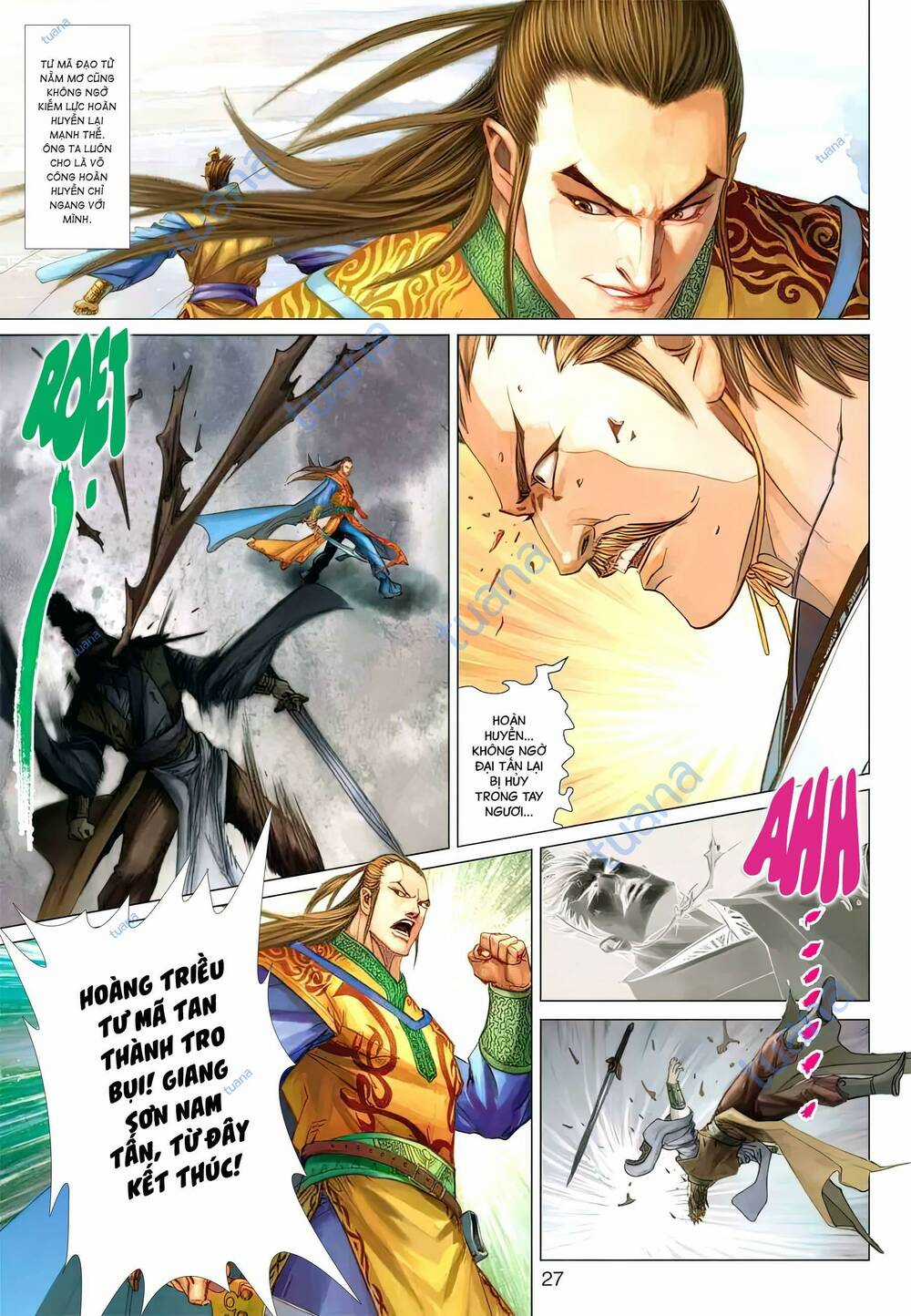 Biên Hoang Truyền Thuyết Chapter 121 trang 10