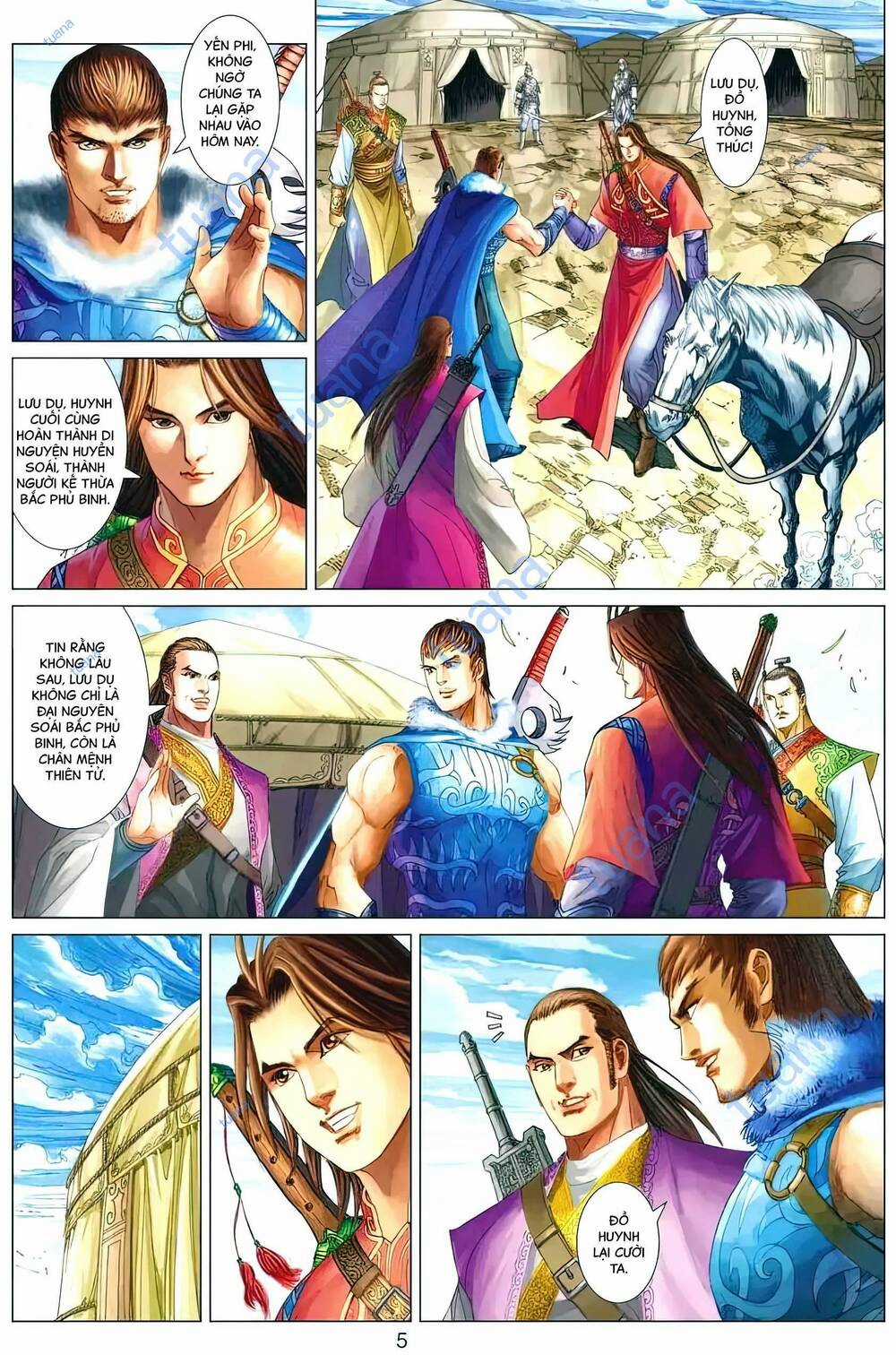 Biên Hoang Truyền Thuyết Chapter 122 trang 4