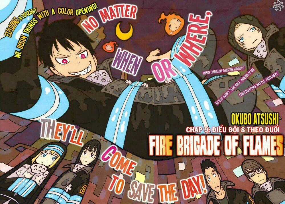 Biệt Đội Lính Cứu Hỏa Chapter 9 trang 1