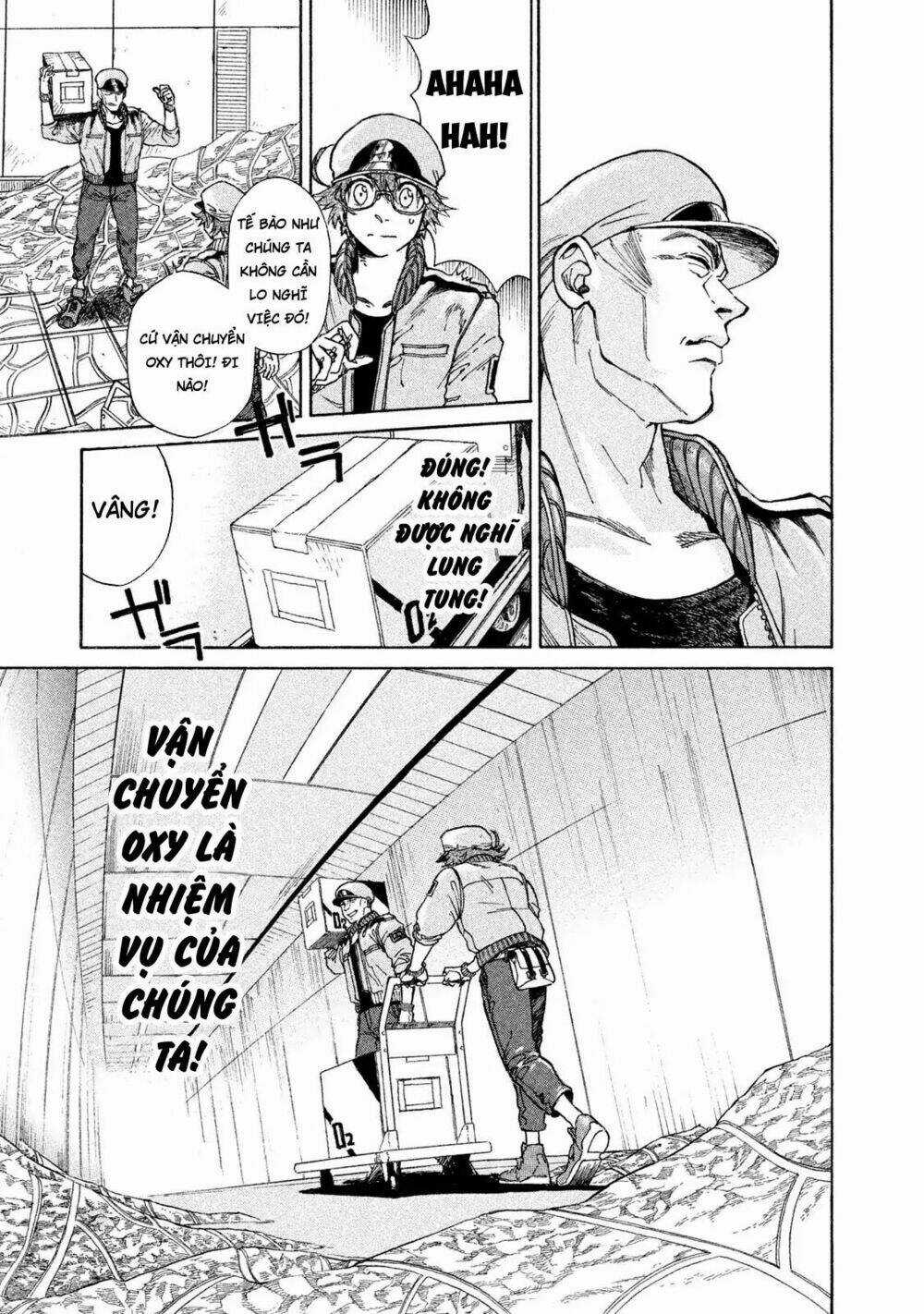 Biệt Đội Tế Bào Black - Hataraku Saibou Black Chapter 1 trang 13