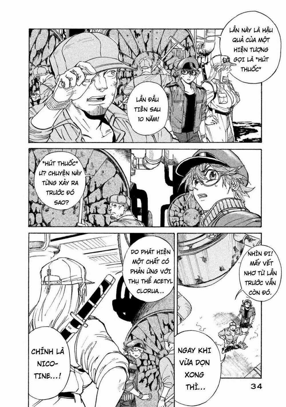 Biệt Đội Tế Bào Black - Hataraku Saibou Black Chapter 1 trang 33