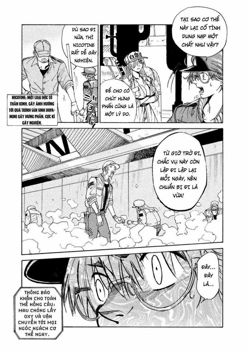 Biệt Đội Tế Bào Black - Hataraku Saibou Black Chapter 1 trang 34