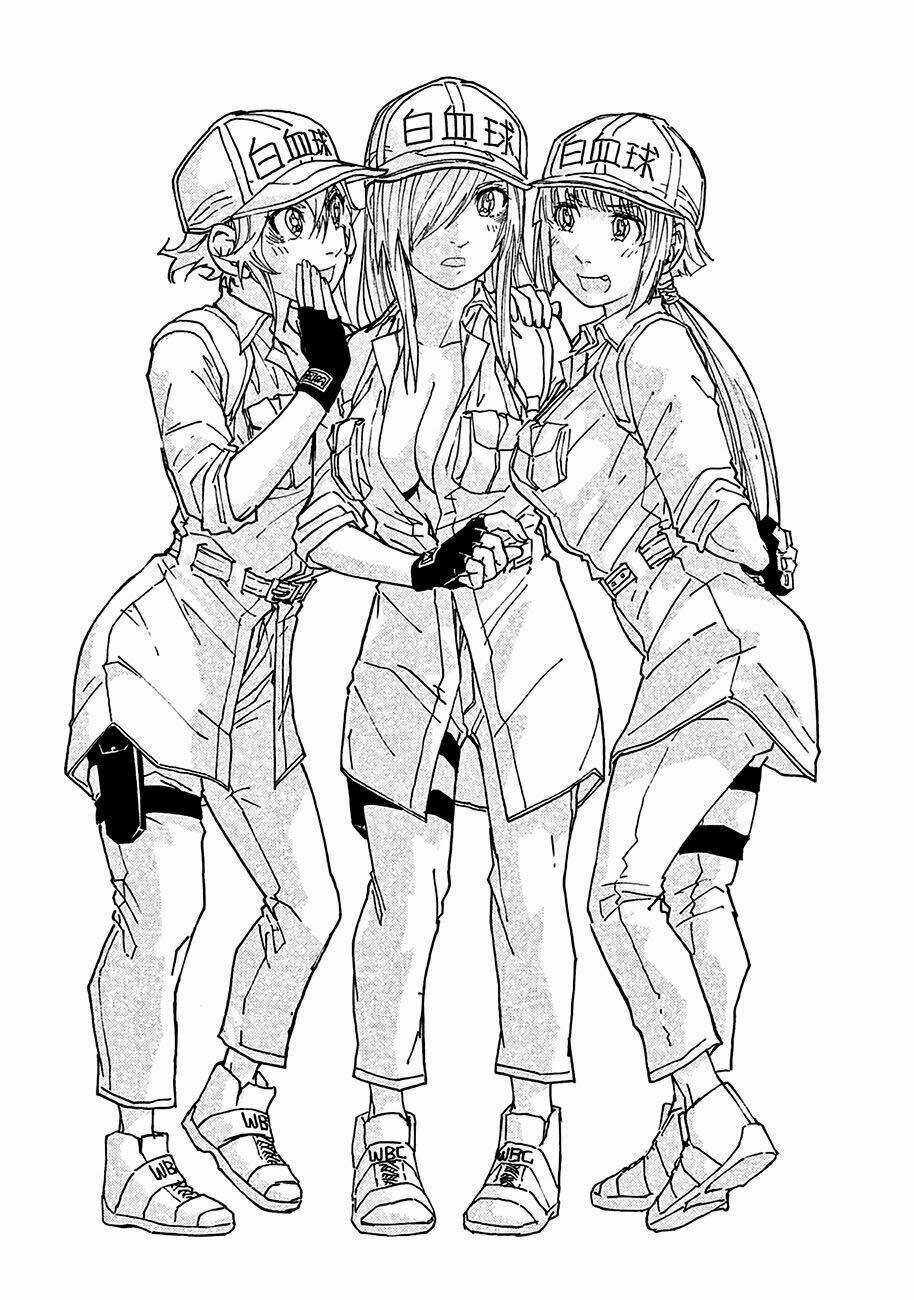 Biệt Đội Tế Bào Black - Hataraku Saibou Black Chapter 10 trang 37