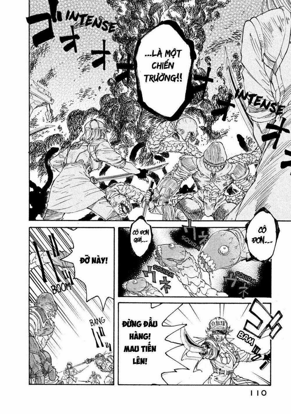 Biệt Đội Tế Bào Black - Hataraku Saibou Black Chapter 4 trang 13