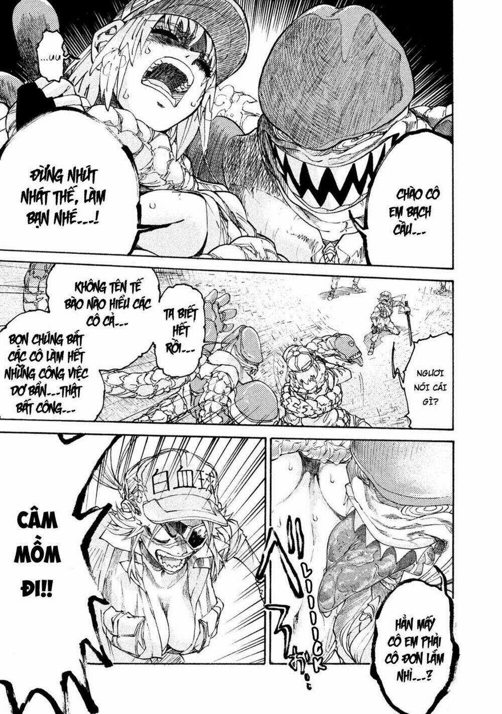 Biệt Đội Tế Bào Black - Hataraku Saibou Black Chapter 4 trang 16