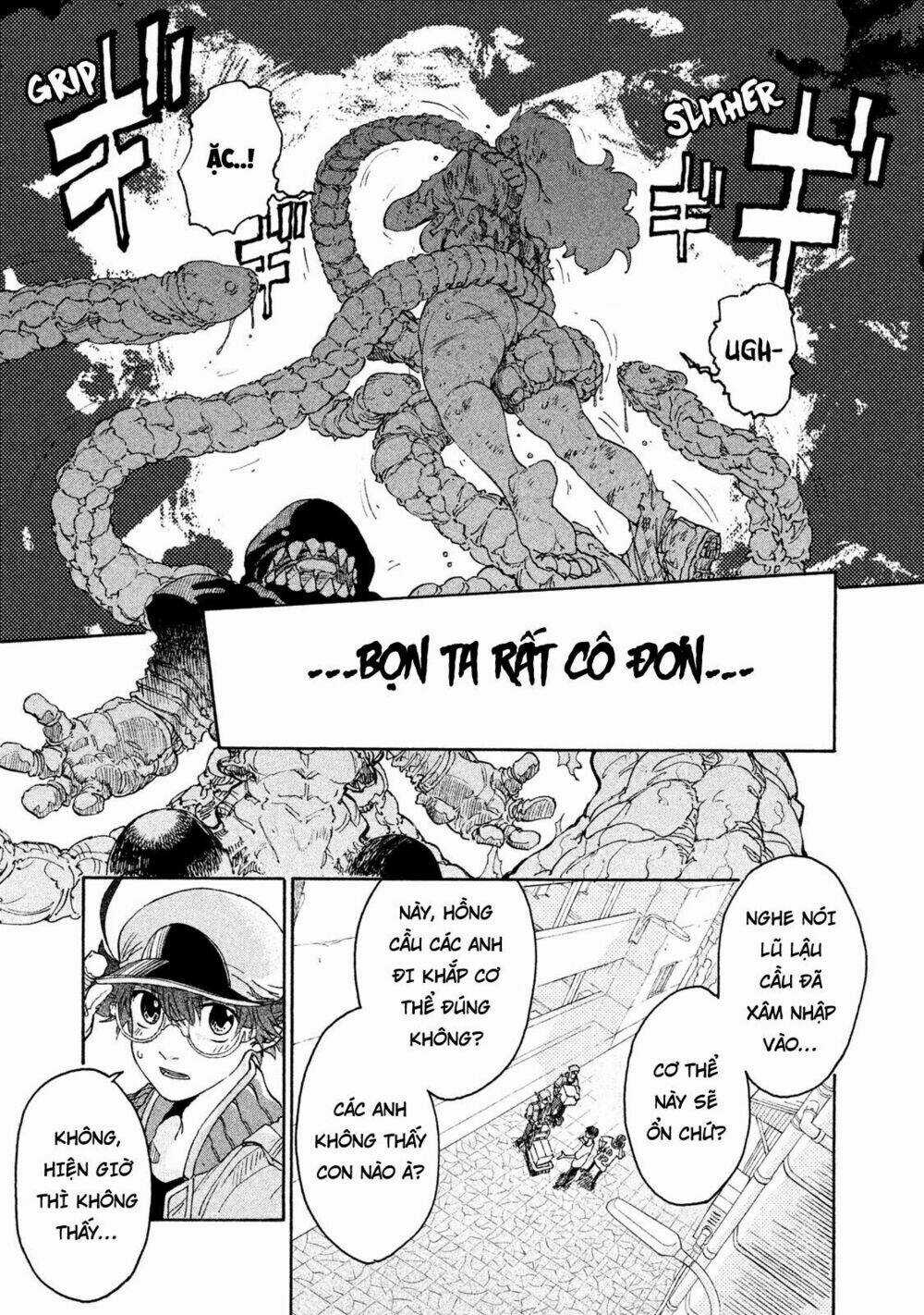 Biệt Đội Tế Bào Black - Hataraku Saibou Black Chapter 4 trang 2