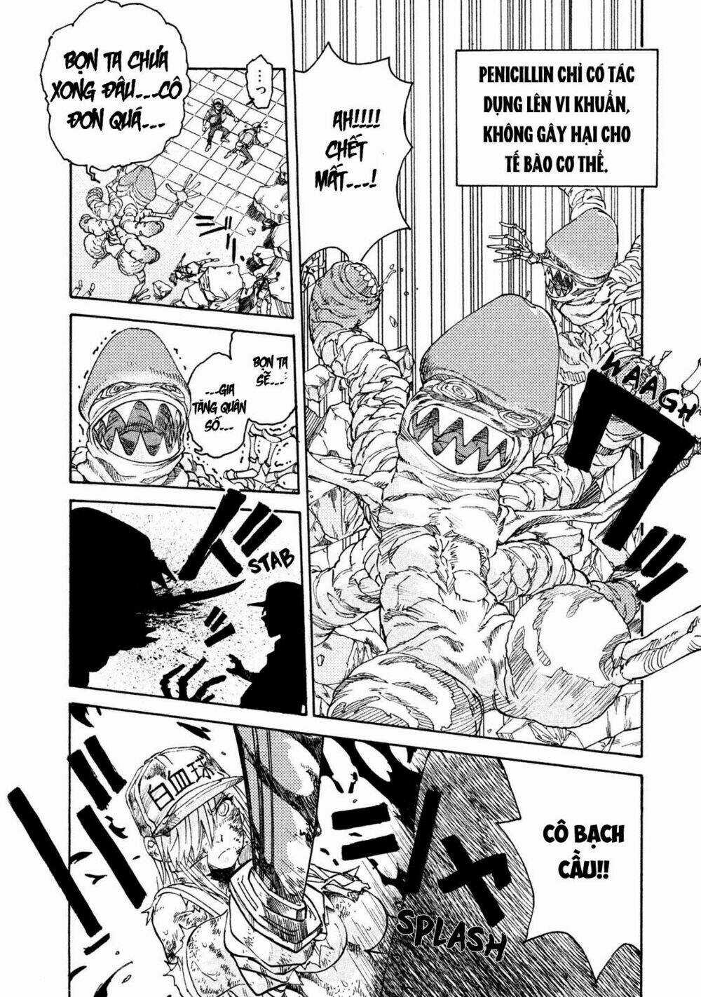 Biệt Đội Tế Bào Black - Hataraku Saibou Black Chapter 4 trang 24