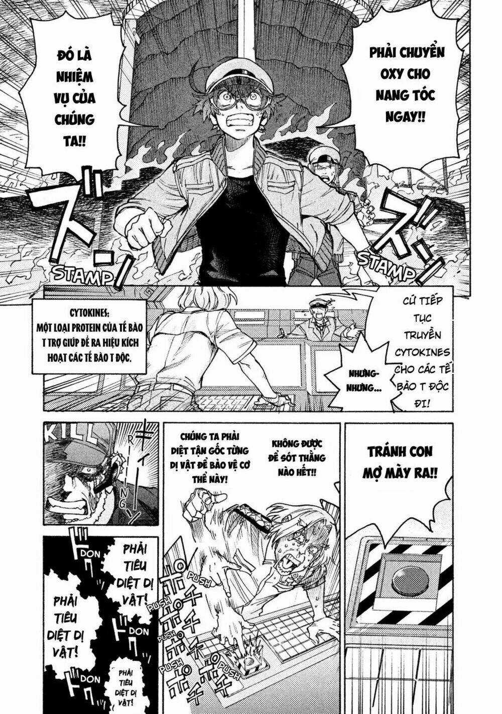Biệt Đội Tế Bào Black - Hataraku Saibou Black Chapter 5 trang 15