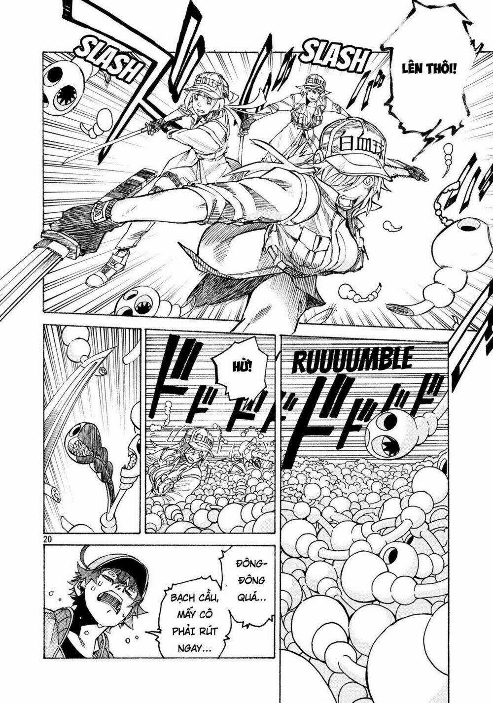 Biệt Đội Tế Bào Black - Hataraku Saibou Black Chapter 6 trang 19