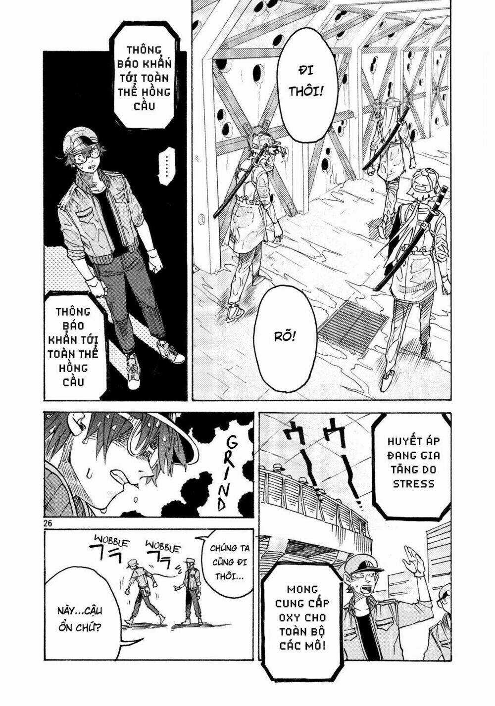 Biệt Đội Tế Bào Black - Hataraku Saibou Black Chapter 6 trang 25