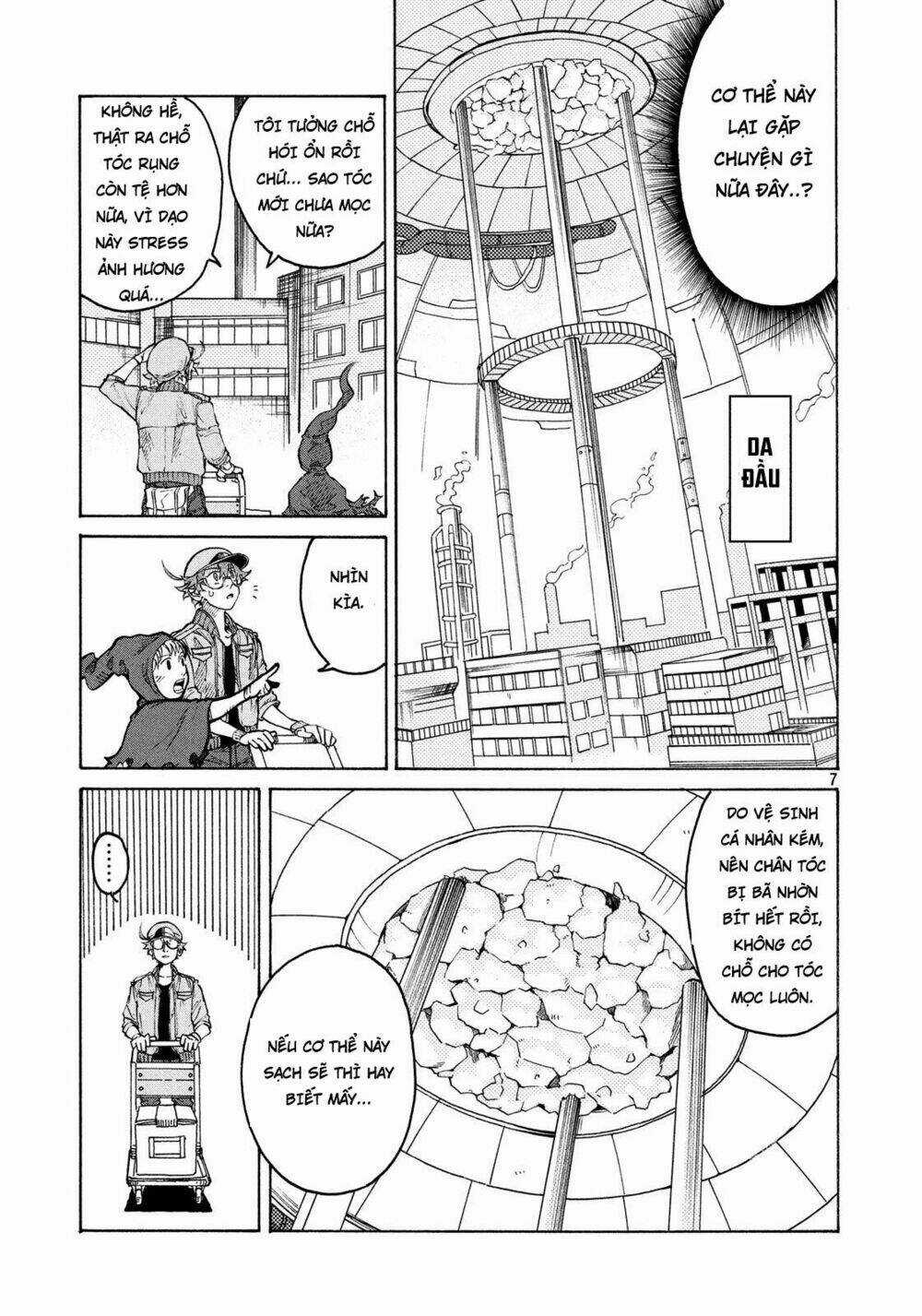 Biệt Đội Tế Bào Black - Hataraku Saibou Black Chapter 6 trang 6