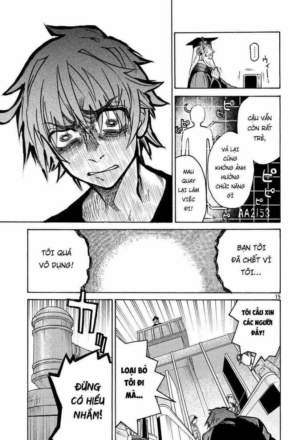 Biệt Đội Tế Bào Black - Hataraku Saibou Black Chapter 8 trang 14