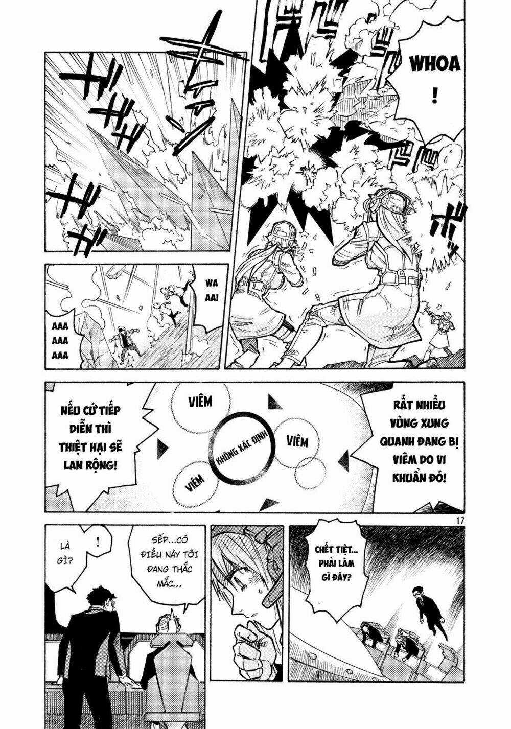 Biệt Đội Tế Bào Black - Hataraku Saibou Black Chapter 8 trang 16