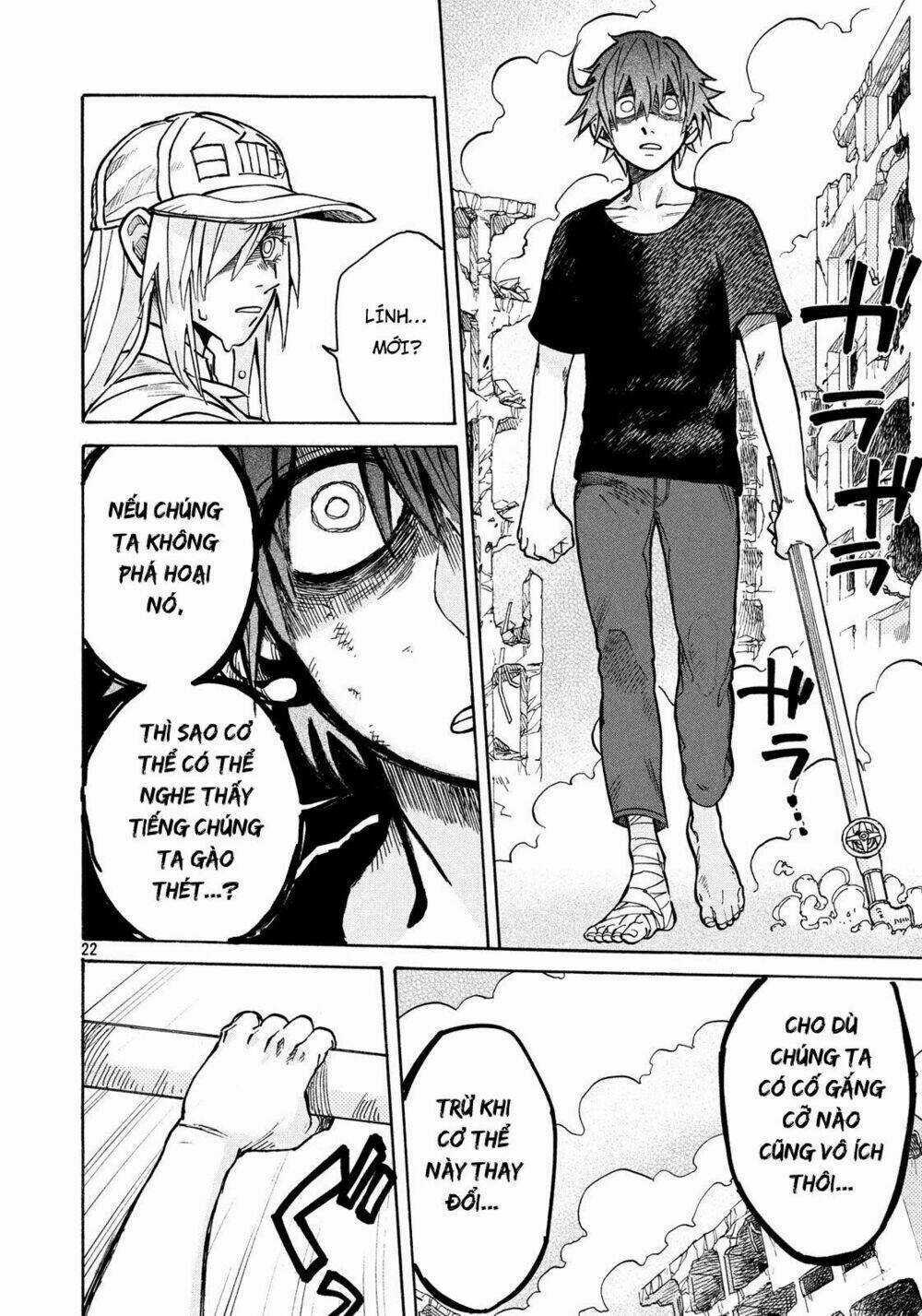 Biệt Đội Tế Bào Black - Hataraku Saibou Black Chapter 8 trang 21