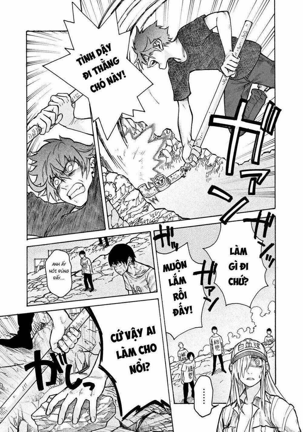Biệt Đội Tế Bào Black - Hataraku Saibou Black Chapter 8 trang 22