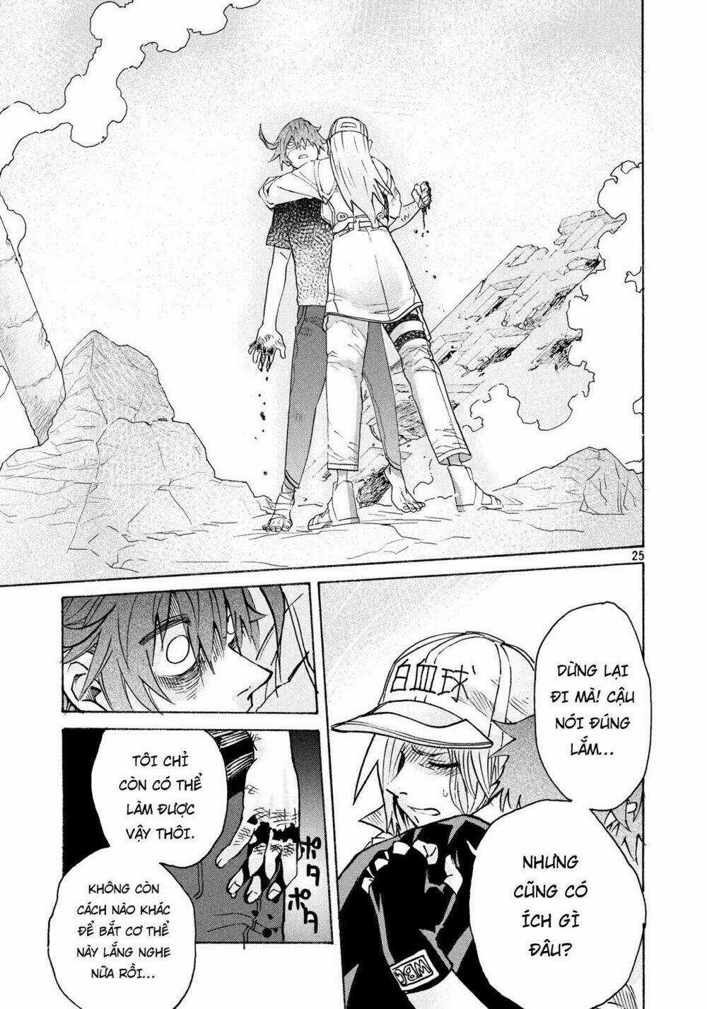 Biệt Đội Tế Bào Black - Hataraku Saibou Black Chapter 8 trang 24