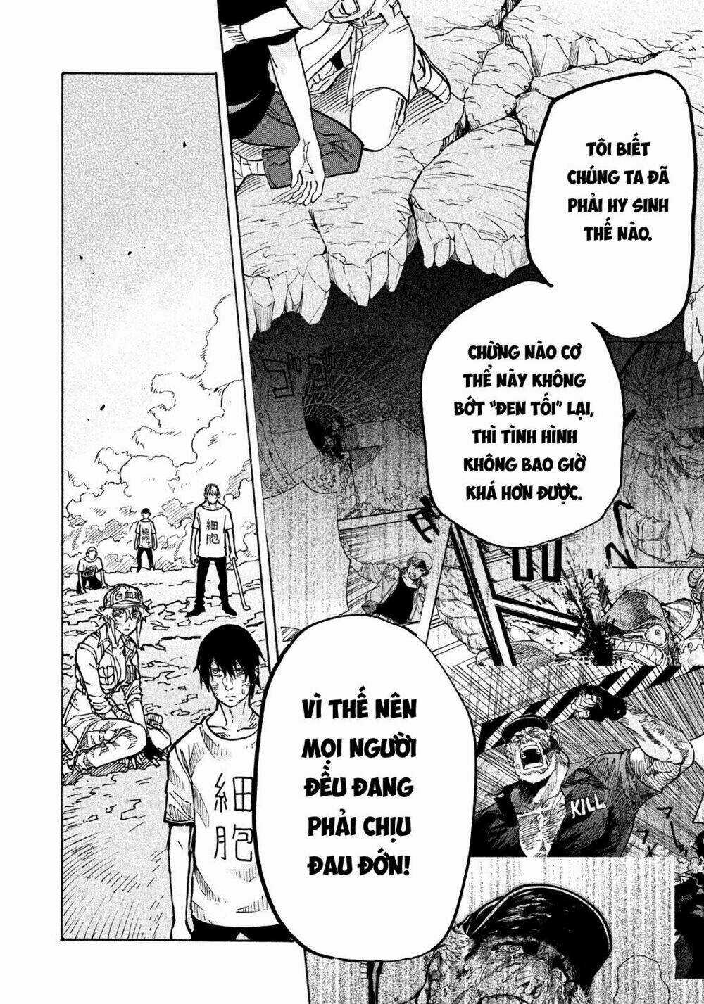 Biệt Đội Tế Bào Black - Hataraku Saibou Black Chapter 8 trang 25