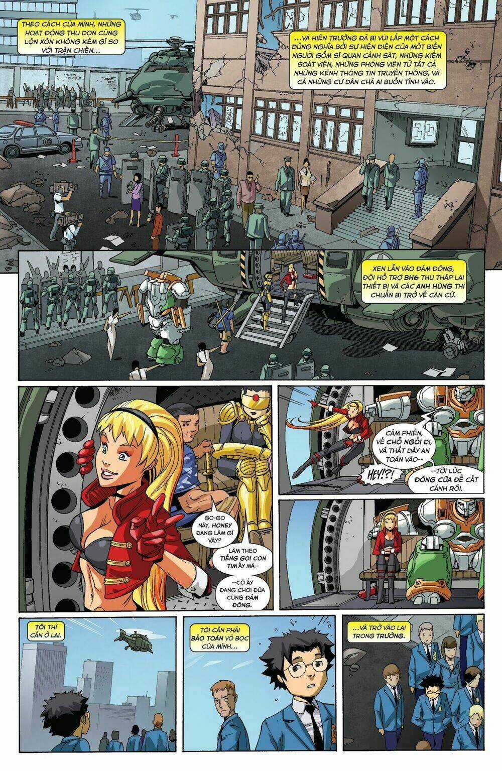 Big Hero 6 Chapter 1 trang 23