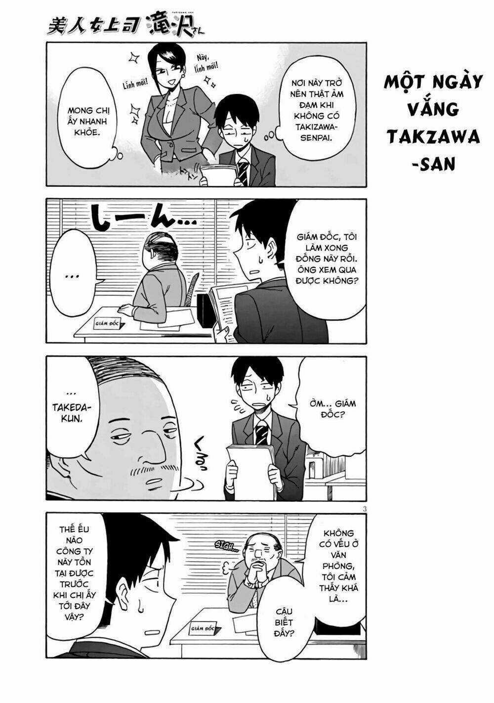 Bijin Onna Joushi Takizawa-Sanq Chapter 4 trang 2