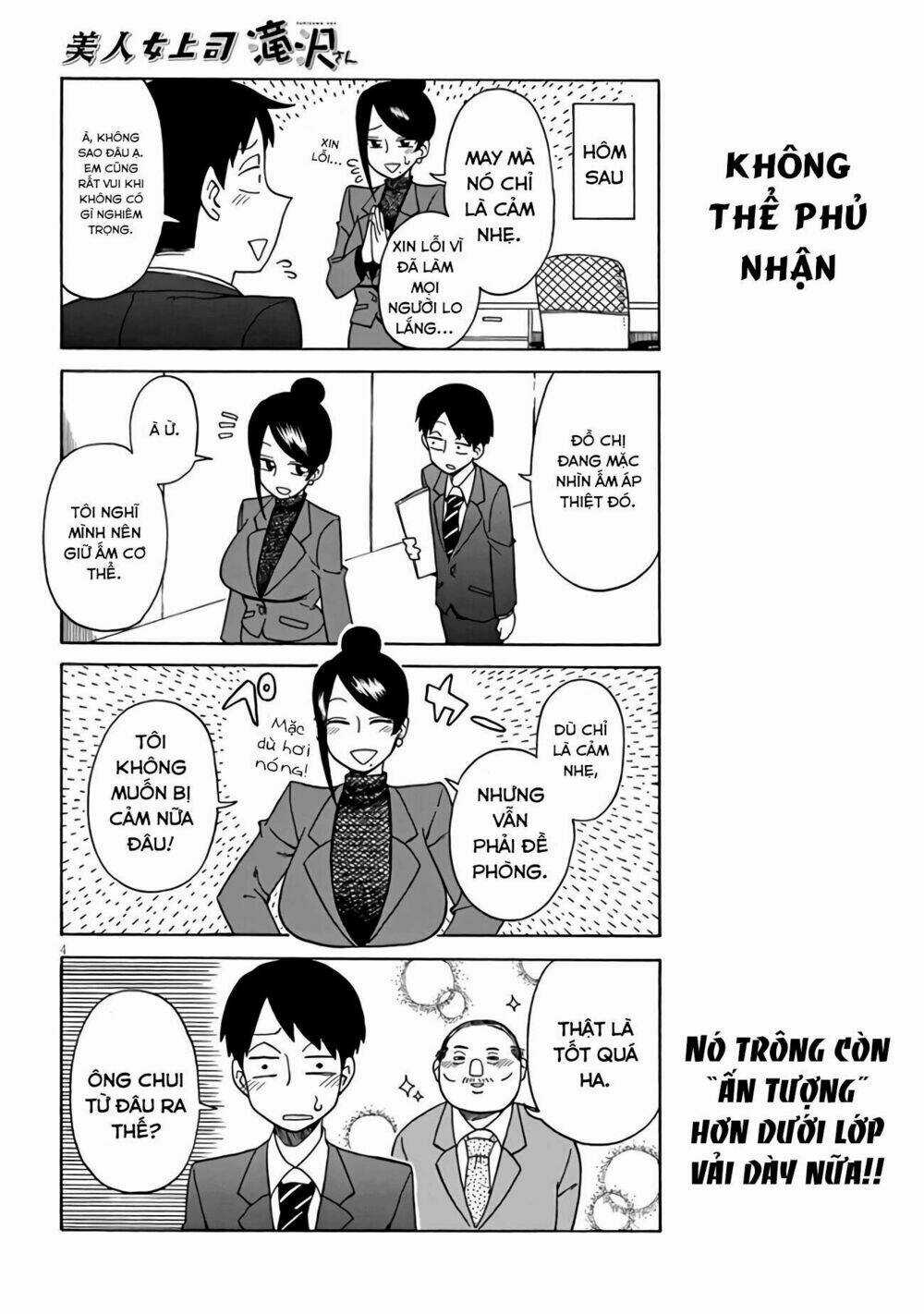 Bijin Onna Joushi Takizawa-Sanq Chapter 4 trang 3