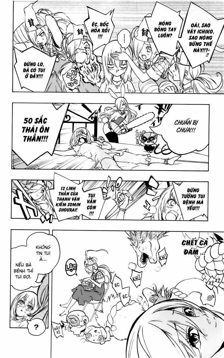 Binbougami Ga Chapter 28 trang 14