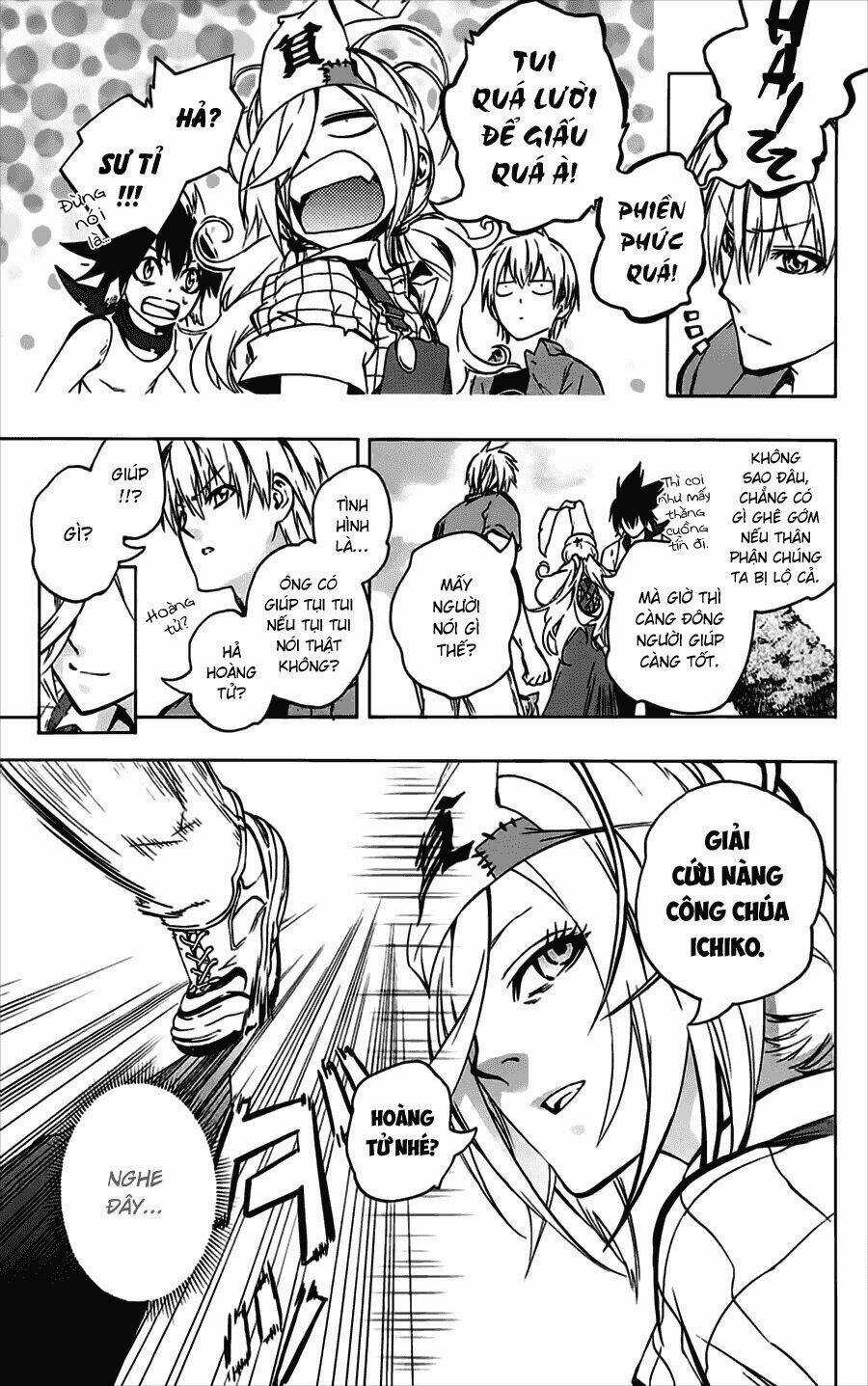 Binbougami Ga Chapter 32 trang 14