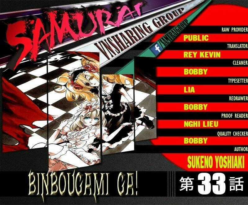 Binbougami Ga Chapter 33 trang 0