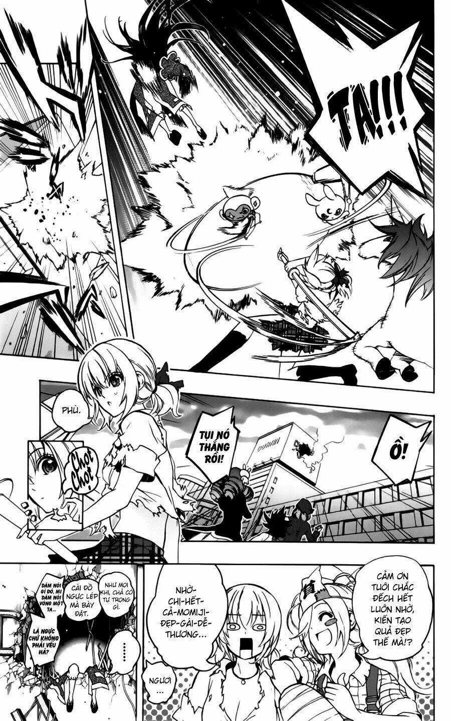 Binbougami Ga Chapter 34 trang 11